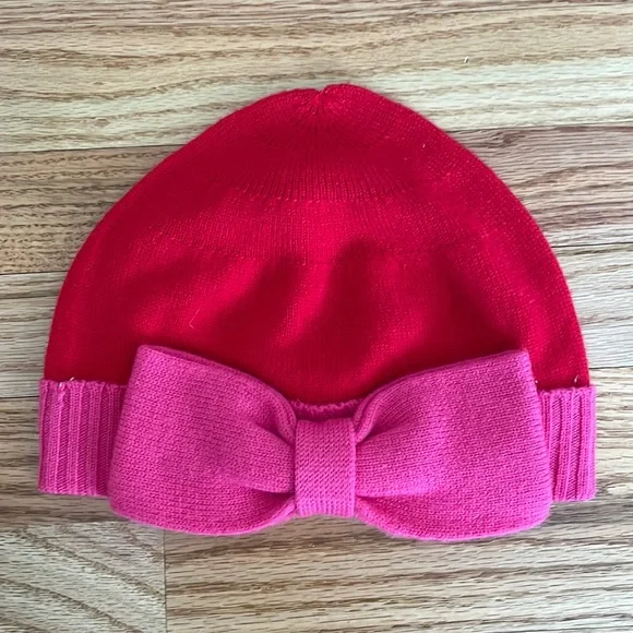 kate spade | Accessories | Kate Spade Pink And Red Bow  display picture 3